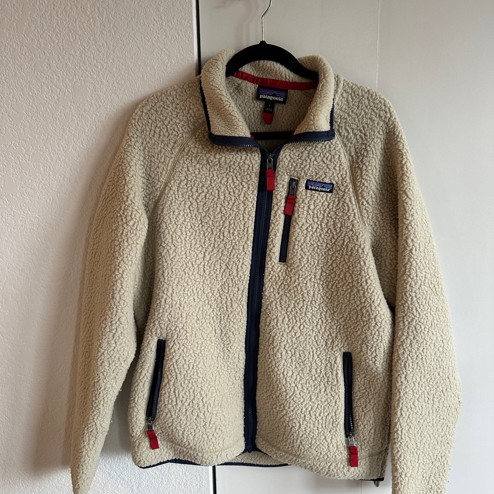 Patagonia Retro-X Cream Fleece Jacket